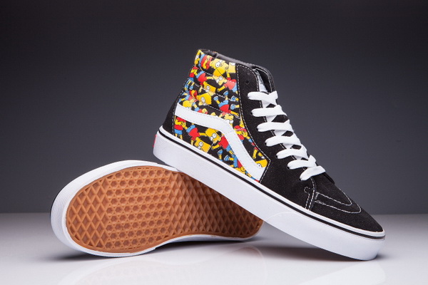 Vans High Top Shoes Women--423